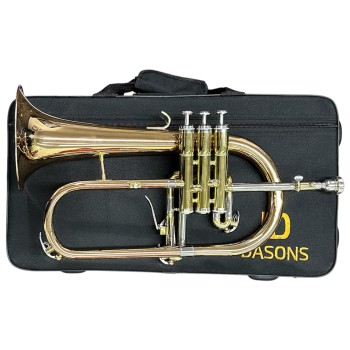 Flugelhorn Dasons Intermediário Rosè com Laqueado Si Bemol